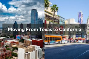 Moving From Texas to California - Pricing Van Lines