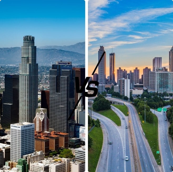 How is Georgia Compared to California