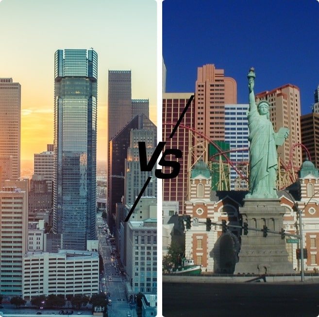 How is Houston Compared to New York